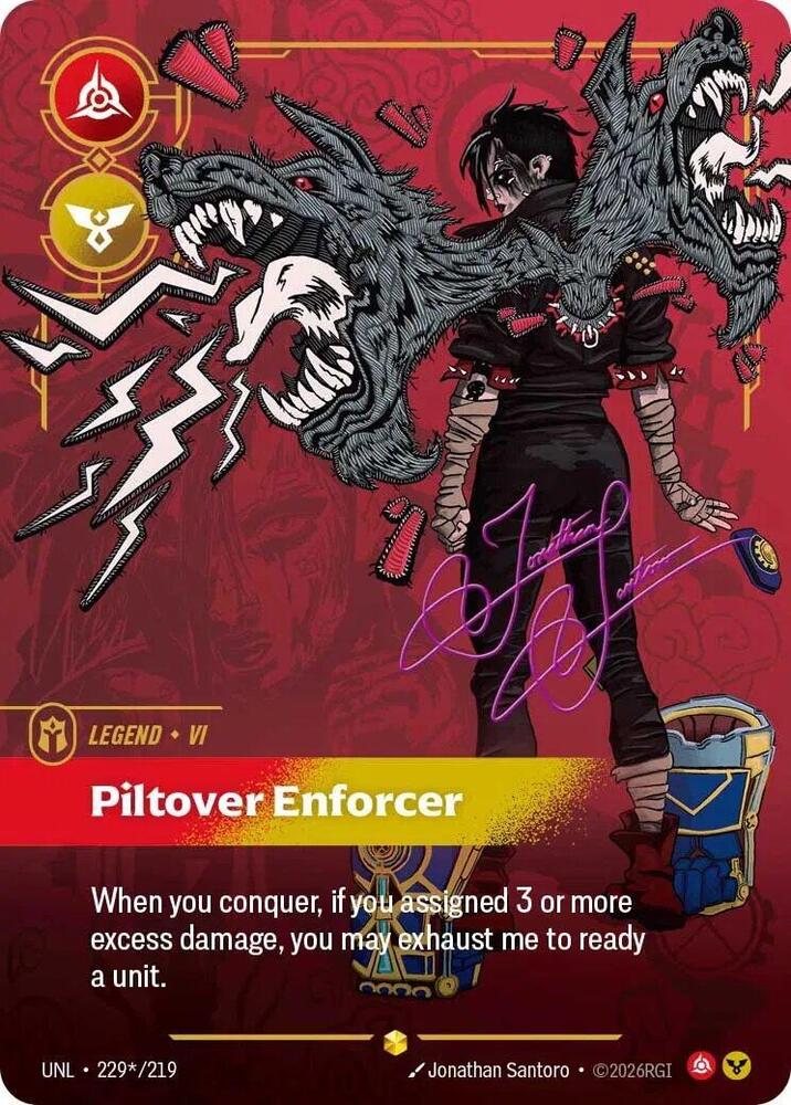 Carte Riftbound Piltover Enforcer